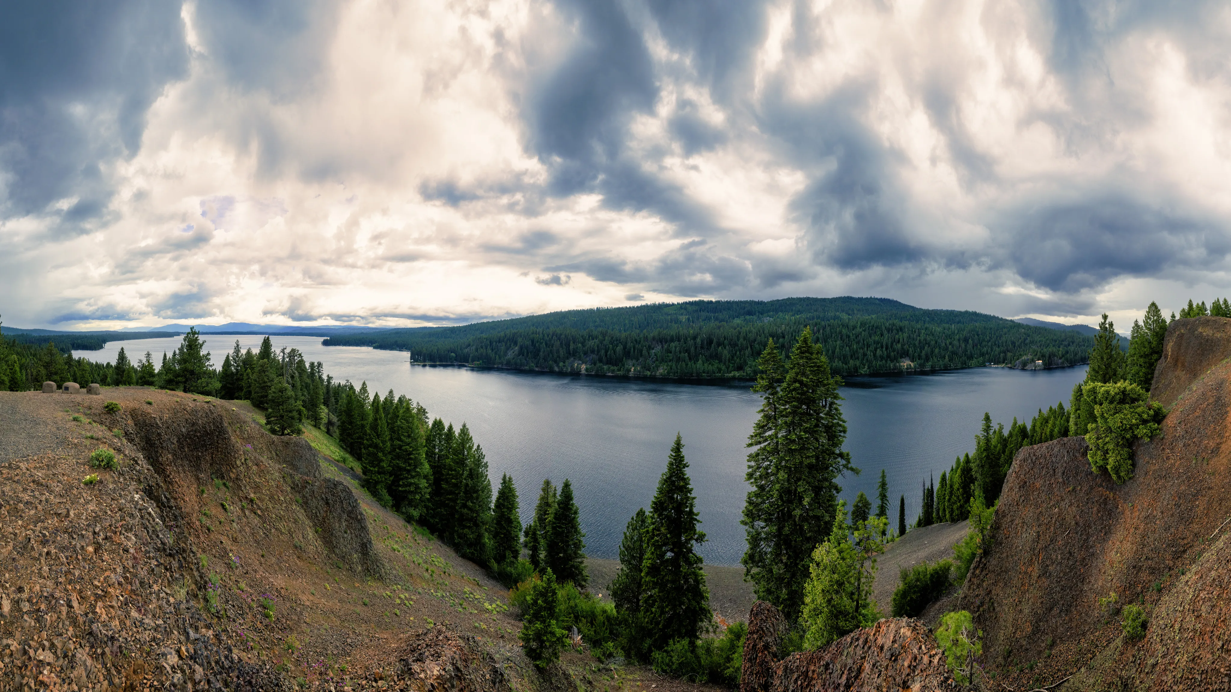Payette Lake near McCall Idaho - high-altitude boat engine calibration and winterization service